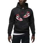 Air Jordan Hoodie 'Jordan 1 Chicago Black'  FD0569-010