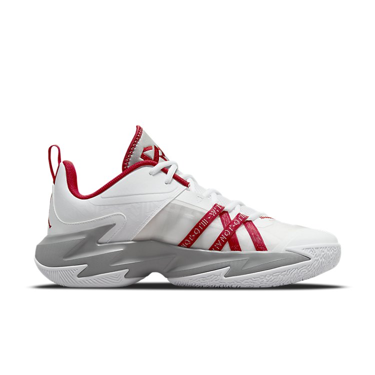 Air Jordan Westbrook One Take 3 'White Gym Red' DC7701-100