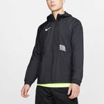 Nike Men's Football FC Zipper Hooded Windproof Sports Jacket Black CD6771-010