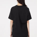 (WMNS) Nike Sportswear Essential Logo Printing Round Neck Pullover Short Sleeve Black T-Shirt DN5698-010