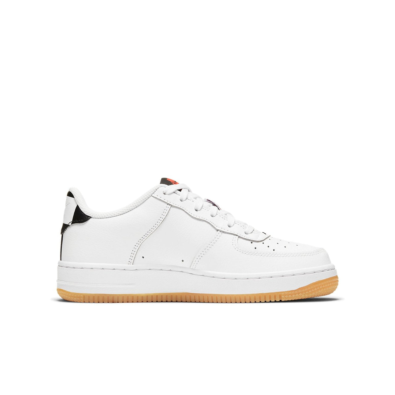 (GS) Nike x NBA Air Force 1 LV8 1 HO20 'White Bright Crimson' CT3842-101