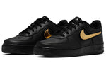 (GS) Nike Air Force 1 LV8 3 'Removable Swoosh - Black' AR7446-001