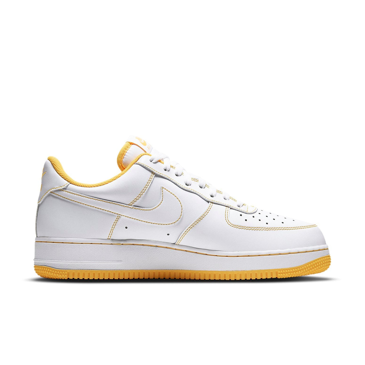 Nike Air Force 1 '07 'Contrast Stitch - White Laser Orange' CV1724-102
