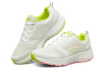 (WMNS) Skechers Go Run Consistent White/Pink/Yellow 128076-WMLT