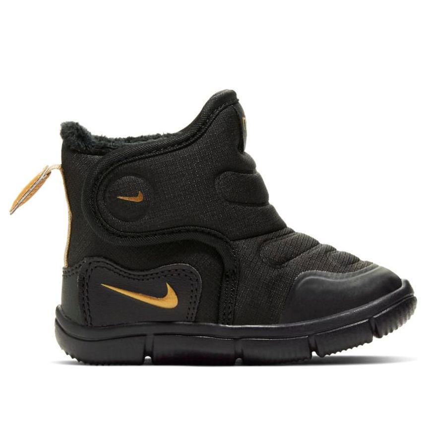 (TD) Nike Novice Boot 'Black Metallic Gold' AV8338-001