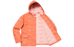 Supreme SS19 Logo Denim Turnout Jacket Orange Logo SUP-SS19-652