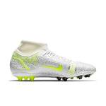 Nike 14 Mercurial Superfly 8 AG Artificial Grass 'White Green' CV0842-107