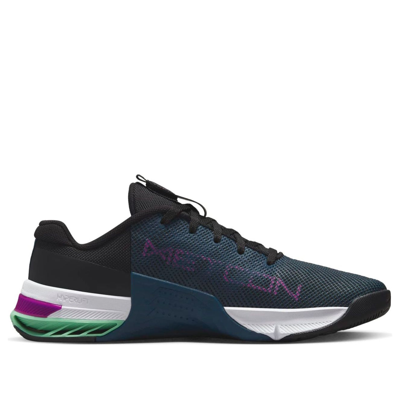 (WMNS) Nike Metcon 8 'Black Valerian Blue' DO9327-003