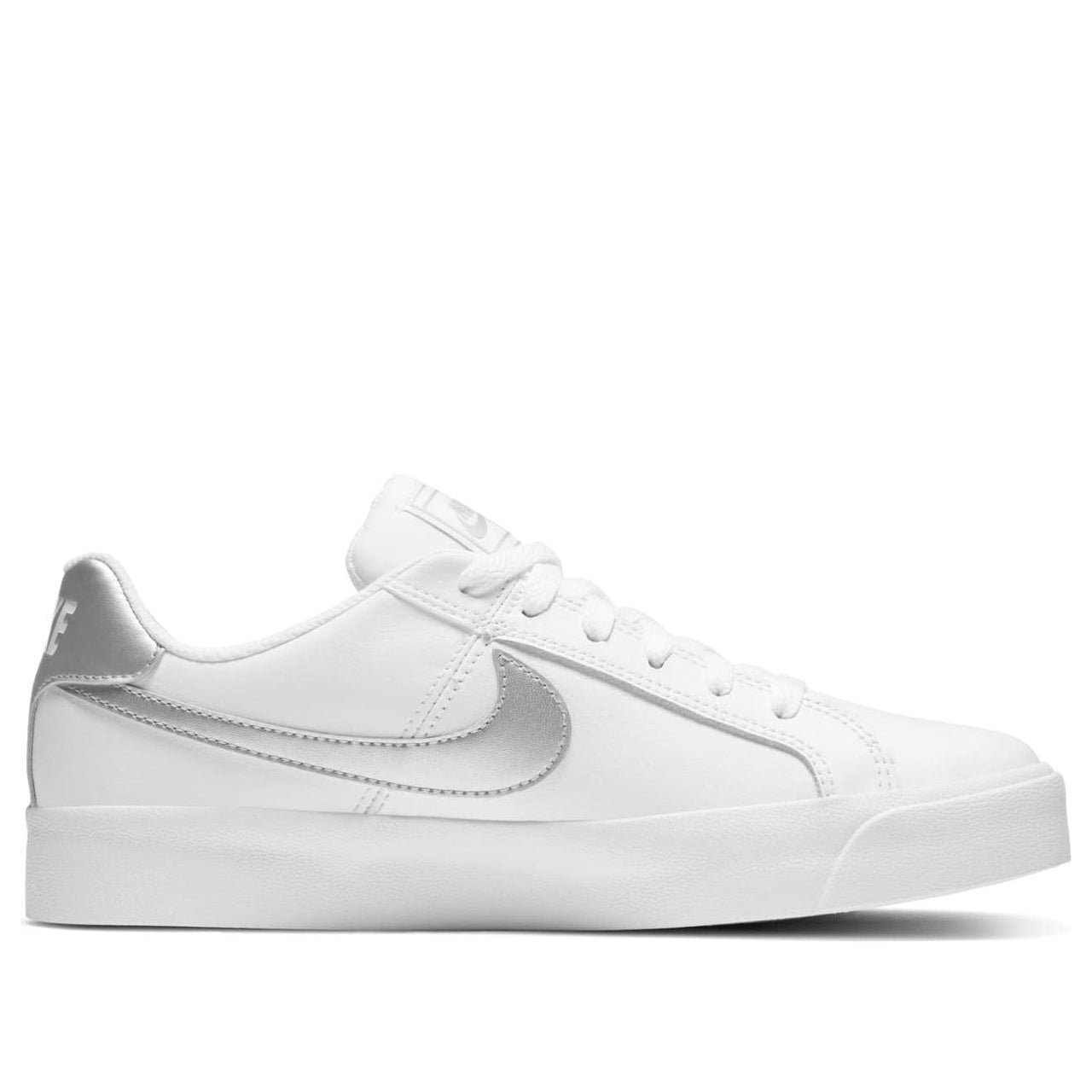 (WMNS) Nike Court Royale AC 'White Metallic Silver' AO2810-114