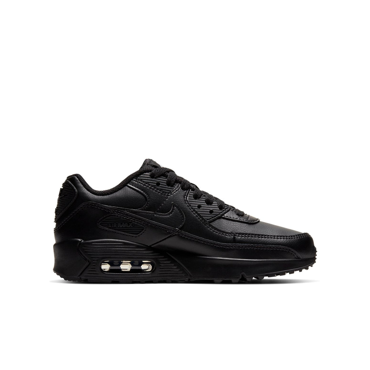 (GS) Nike Air Max 90 'Triple Black' CD6864-001