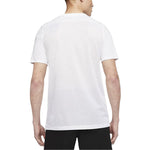 Men's Nike Dri-FIT Logo Printing Round Neck Pullover Short Sleeve Us Edition White T-Shirt BV6708-100