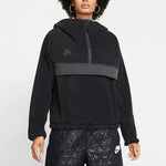 (WMNS) Nike ACG Half Zipper Fleece Pullover 'Black Anthracite' CU4115-010