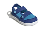 (PS) adidas Comfort Cozy Breathable Blue Sandals GZ1304