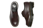 Dr. Martens 1461 Smooth Leather Platform Shoes 'Wine Red' 27332626