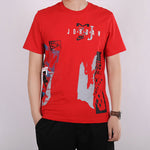 Air Jordan Sport DNA SS20 Printed Short Sleeve TEE Men Red CJ6224-657