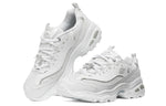 (WMNS) Skechers D lites 1.0 White/Silver 12241-WSL