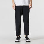 Men's adidas Wj 2.0 Wv Pnt Casual Straight Woven Solid Color Sports Pants/Trousers/Joggers Black HN8987