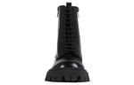Balenciaga Small Cowhide Lacing Martin High boots 'Black' 615679WA8E91000