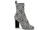 (WMNS) LOUIS VUITTON Silhouette Heelas 'Black Sophisticated Monogram' 1A8KN7