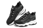 (WMNS) Skechers DLites 4.0 'Black' 896044-BLK