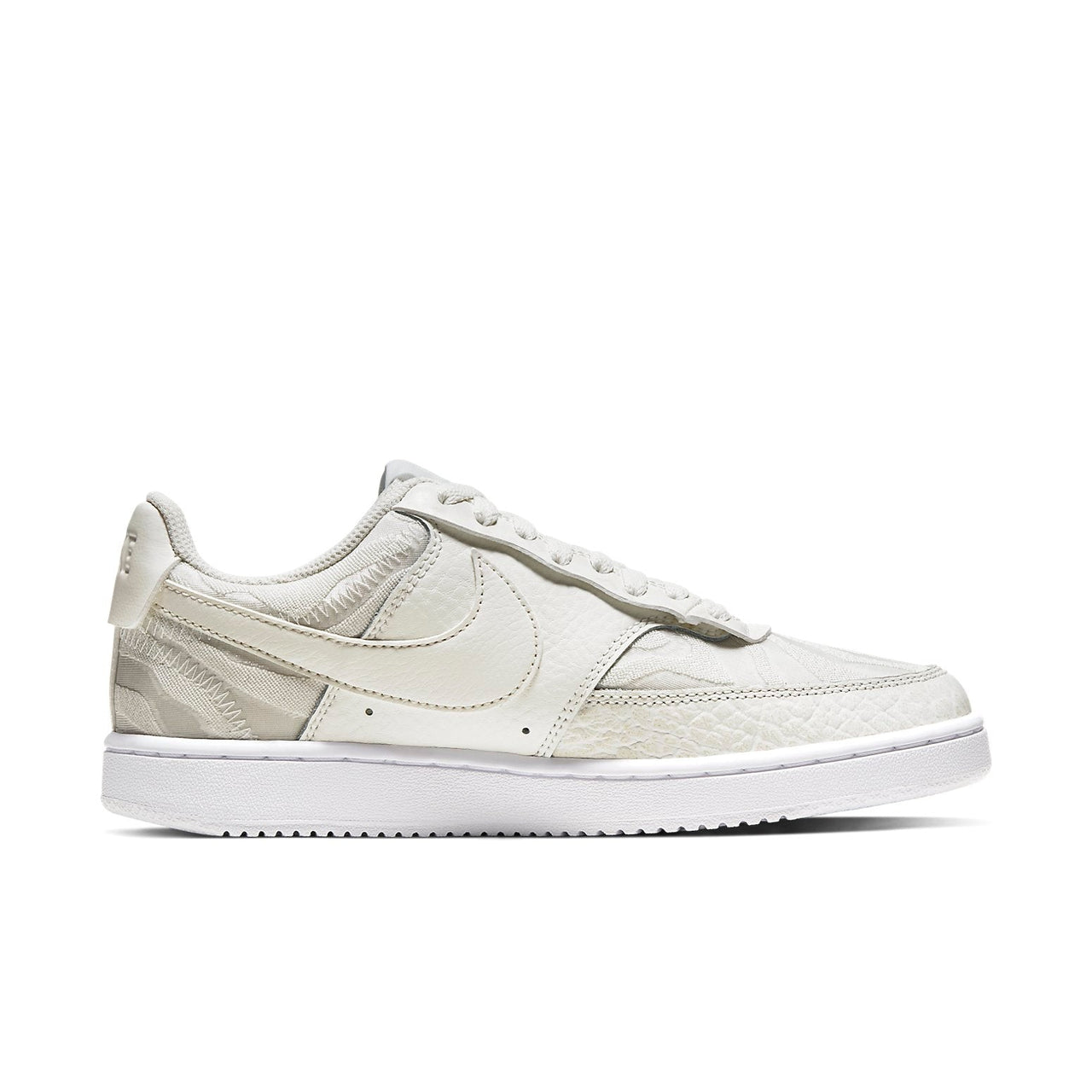 (WMNS) Nike Court Vision Low Premium 'Stacked Swoosh - Sail' CI7599-100