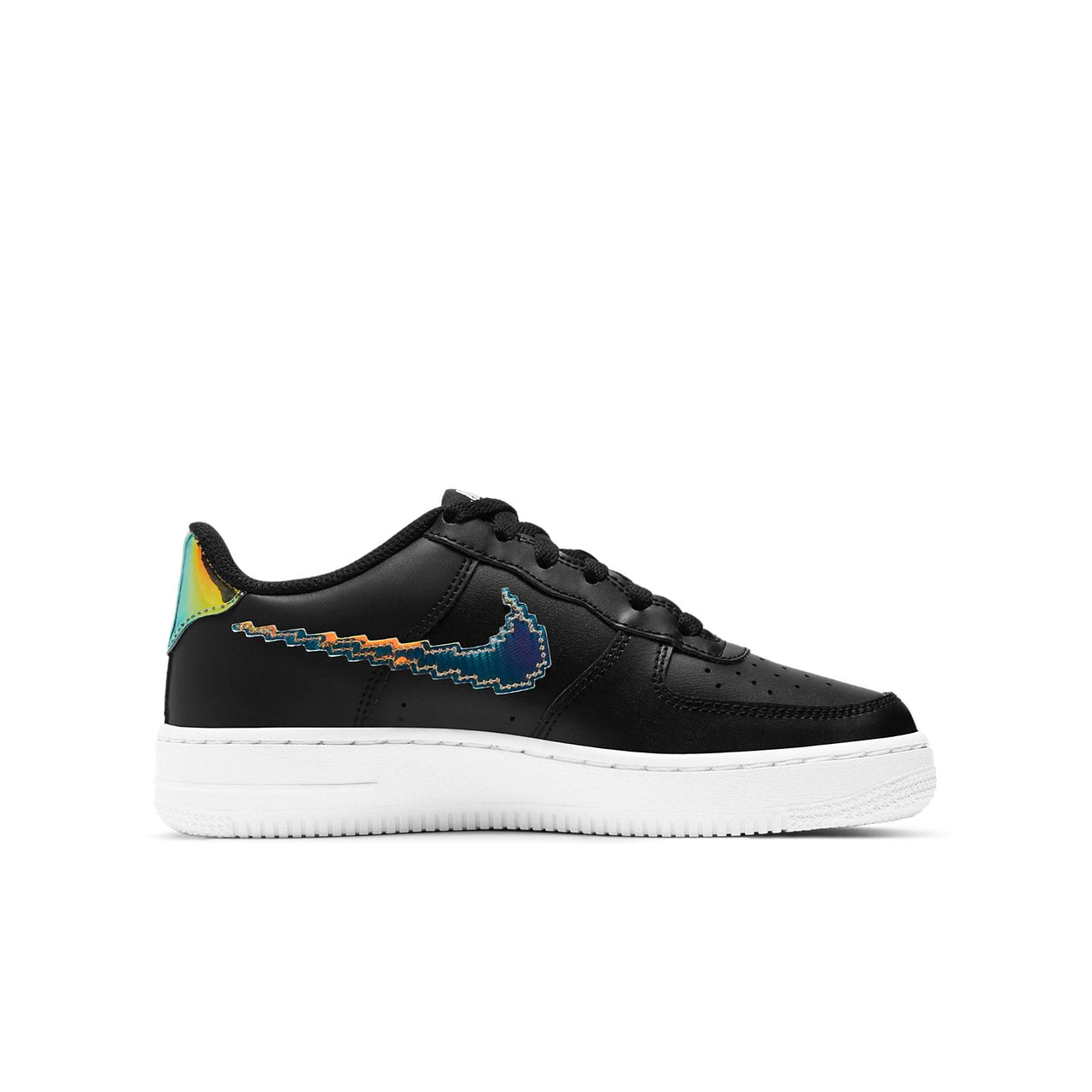 (GS) Nike Air Force 1 LV8 'Digital Swoosh - Black' CW1577-002