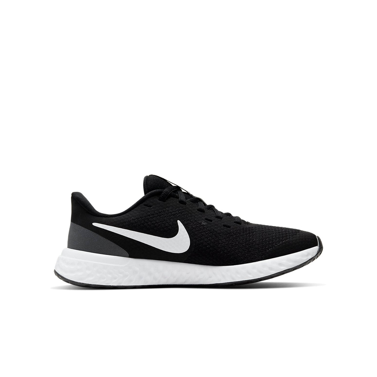 (GS) Nike Revolution 5 'Black White' BQ5671-003