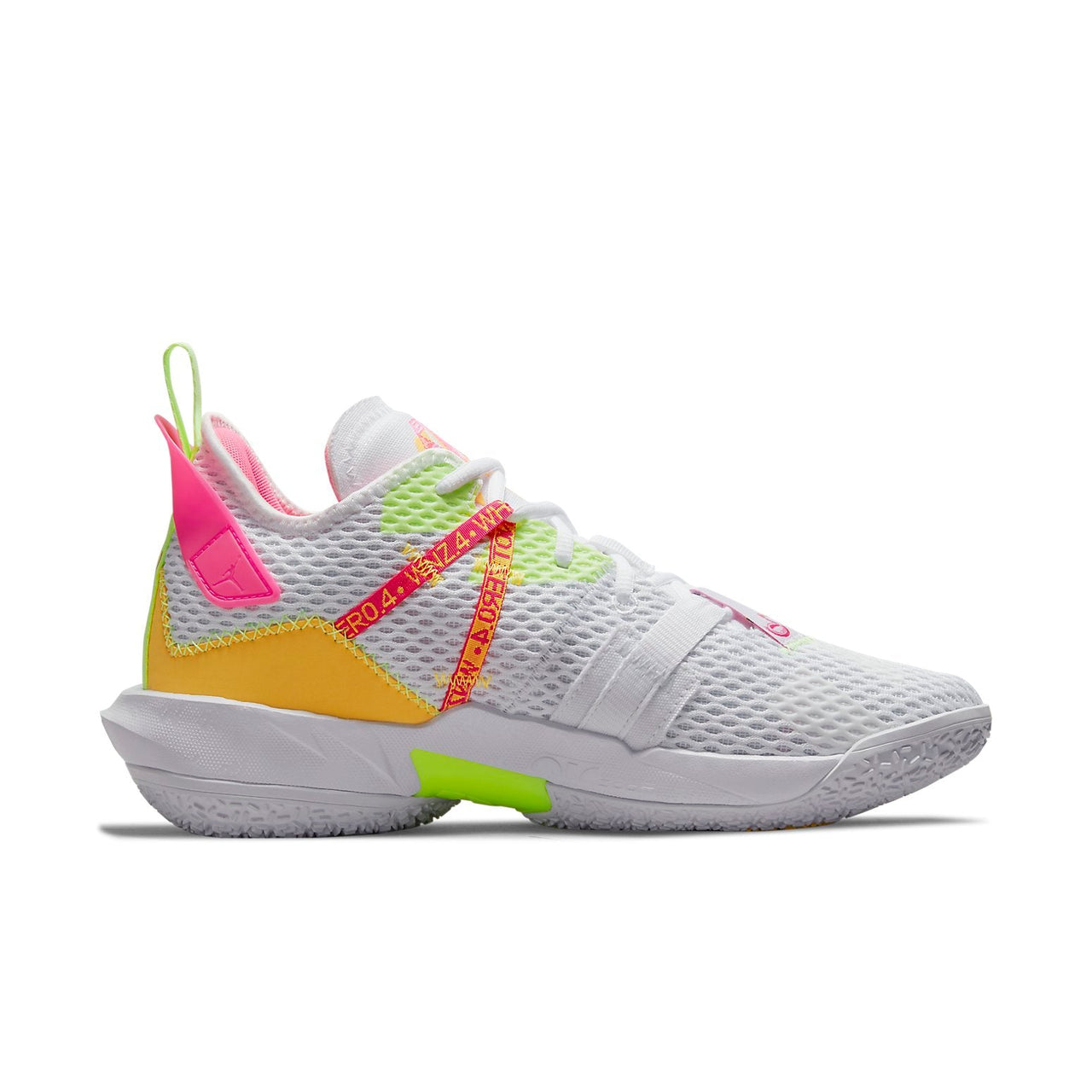 Air Jordan Why Not Zer0.4 'White Citron Pulse Hyper Pink' CQ4230-102