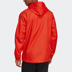 adidas W.N.D. JKT Casual Sports hooded Woven Jacket Pink Red Fluorescence DZ0051