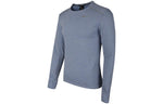 Men's Nike Brand logo Printing Running Sports Round Neck Long Sleeves Blue T-Shirt BV4708-460