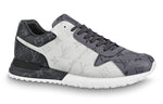 LOUIS VUITTON Run Away Sneakers 'White Monogram Ice and Dark Gray Monogram' 1A8UZJ