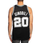 Mitchell & Ness NBA Swingman Jersey 'San Antonio Spurs -Manu Ginobili 2002-03' SMJYAC18102-SASBLCK02MGN