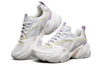 (WMNS) Skechers Stamina V2 low Running Shoes GS White/Purple 896004-WMLT