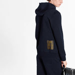 Men's LOUIS VUITTON SS21 Zipper travel Navy Blue 1A8HAW