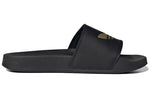 (WMNS) adidas Adilette Lite Slide 'Black Matte Gold' GZ6196