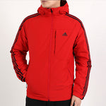 adidas 3st Down Jkt Stay Warm Outdoor Sports hooded down Jacket Red GF0095