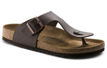 Birkenstock Ramses Birko-Flor Sandals 'Dark Brown' 44701