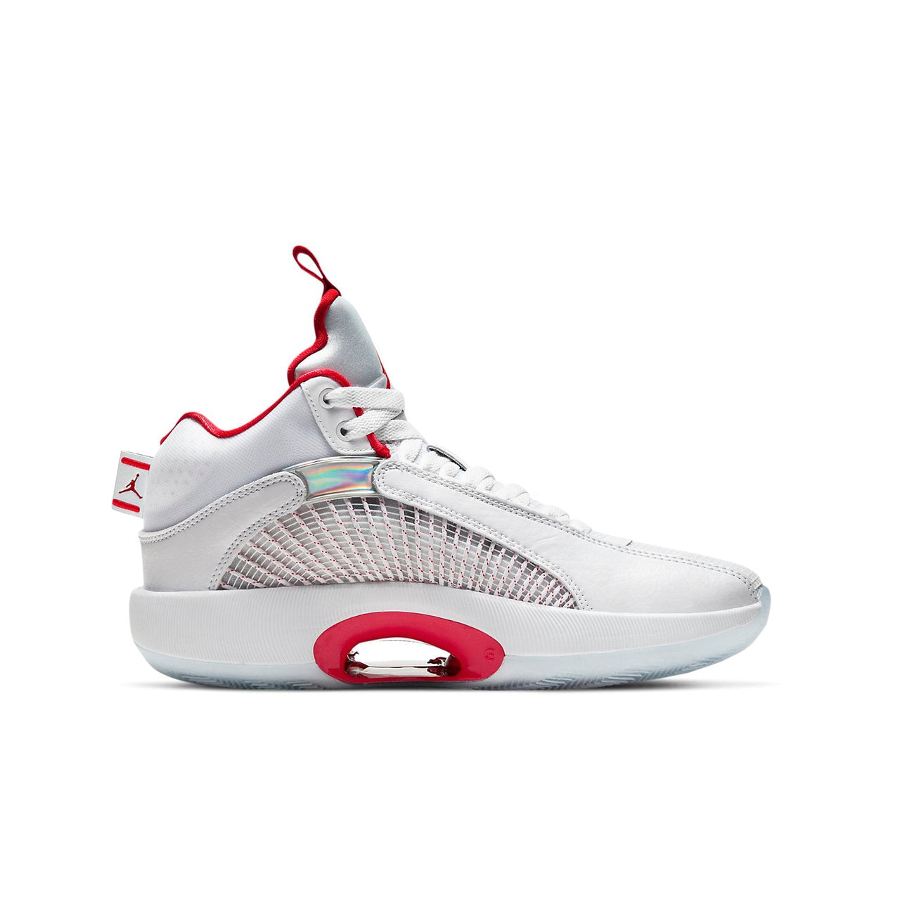 (GS) Air Jordan 35 'White Fire Red' CQ9433-100