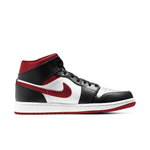 Air Jordan 1 Mid 'Black White Gym Red' 554724-122