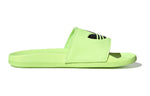 (WMNS) adidas originals Adilette Lite Slipper 'Black Green' EG8677