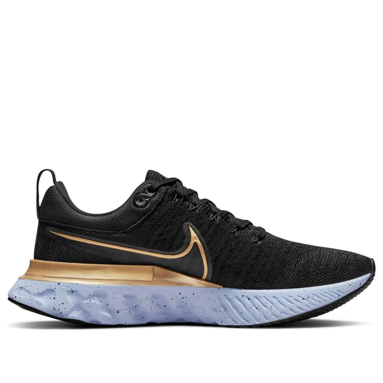 (WMNS) Nike React Infinity Run Flyknit 2 'Black Metallic Gold' CT2423-009