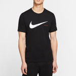 Nike Swoosh logo Double Hook Half-sleeved Black CK2253-010