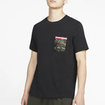 Nike Athleisure Casual Sports Pocket Short Sleeve Black CJ6197-010