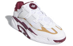 adidas originals Niteball Wear-Resistant Retro Basketball Shoes White Red Unisex 'White Red' S24141
