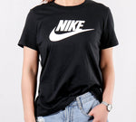 (WMNS) Nike AS W Nike Sportswear Tee ESSNTL ICON FUTUR Black BV6170-010