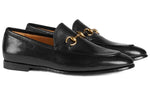 (WMNS) Gucci Jordaan Leather Loafers Black 404069-BLM00-1000