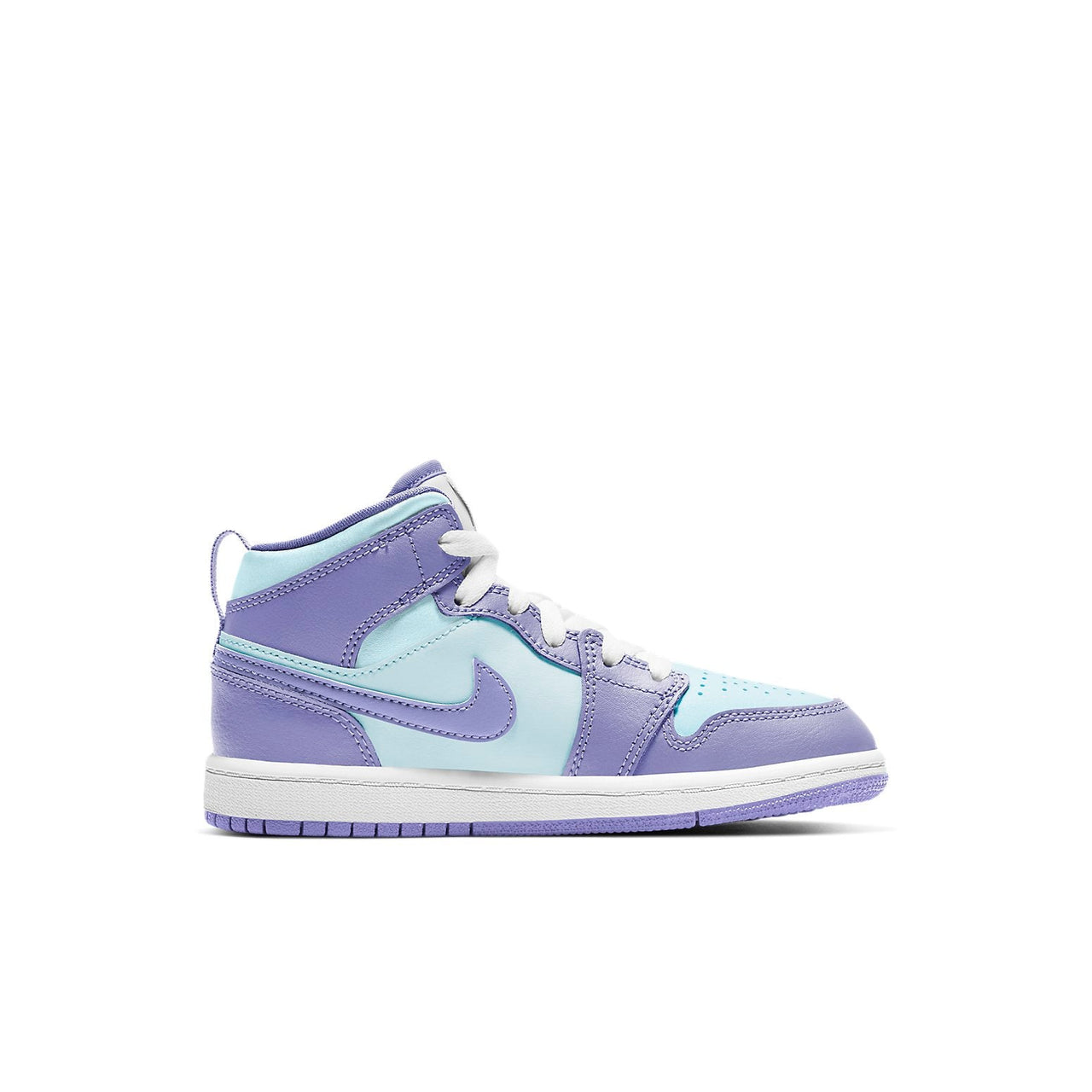 (PS) Air Jordan 1 Mid 'Purple Pulse Glacier Blue' 640734-500