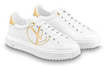 (WMNS) LOUIS VUITTON LV Time Out Sneakers 'White Gold' 1A8NI9