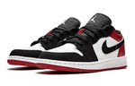 (GS) Air Jordan 1 Low 'Black Toe' 553560-116