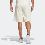 adidas neo Solid Color Lacing Casual Straight Shorts Unisex White HS6820